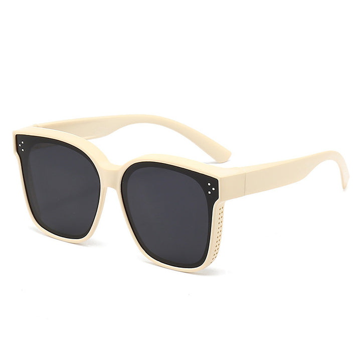Retro Square Frame Sunglasses