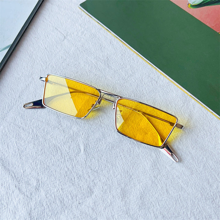 Fashion-Forward Geometric Frame Sunglasses Bowlift