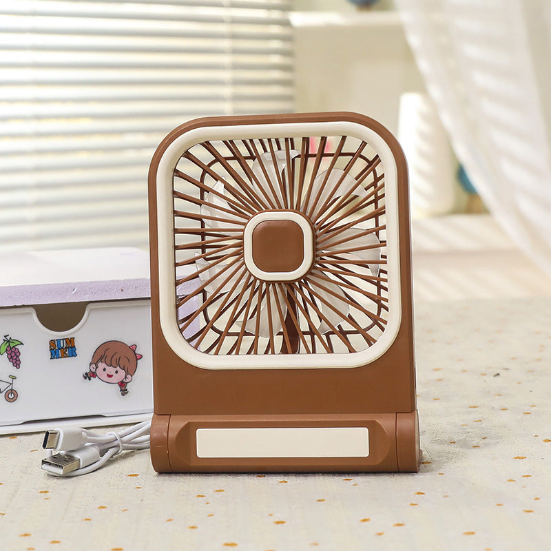 Women's Portable Fan with Cat Ears Bowlift