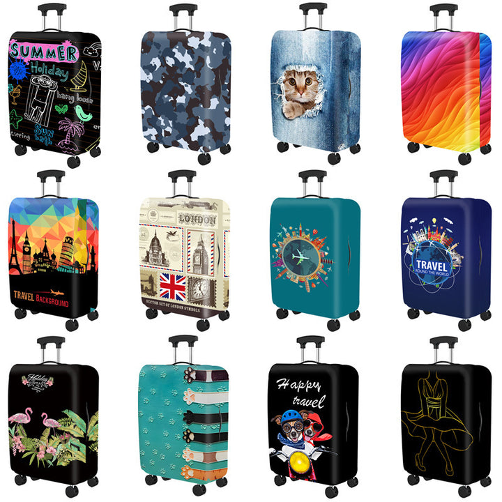 Artistic Travel Hard Shell Suitcase Bowlift