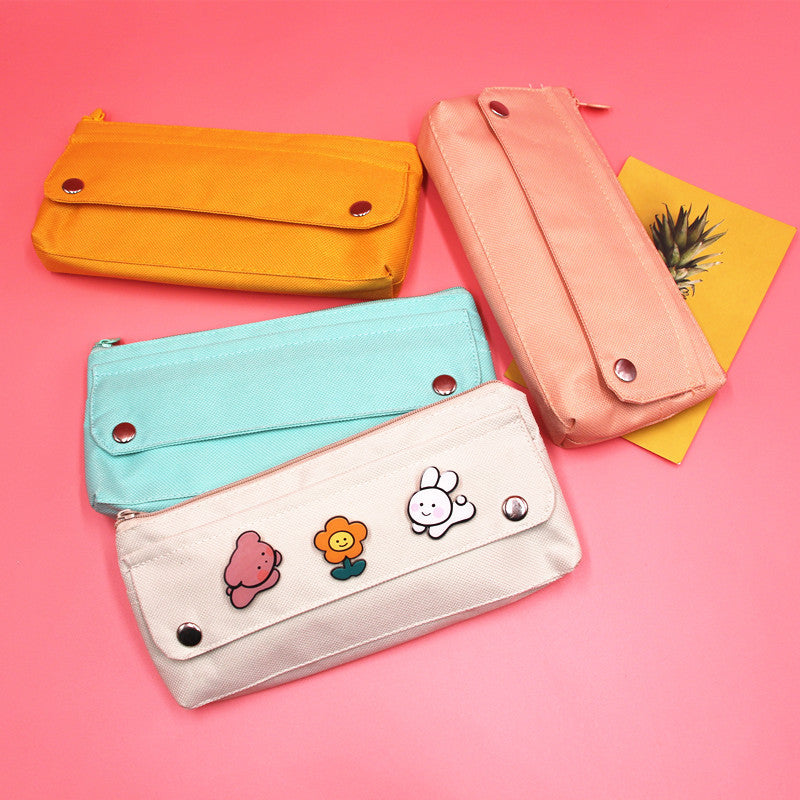 Spacious Zippered Pencil Case Bowlift