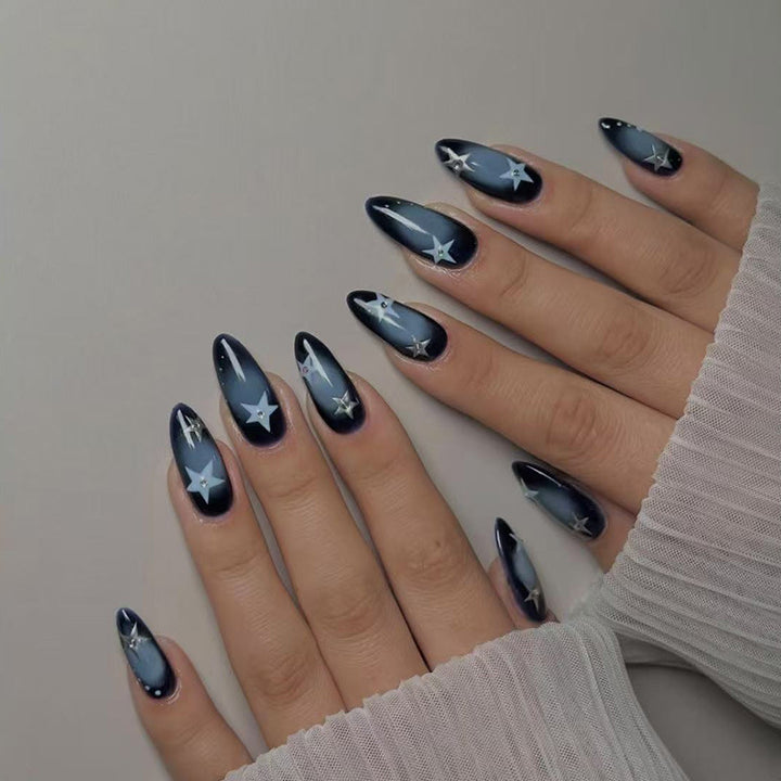 Decorative Starry Nail Art Extensions Bowlift