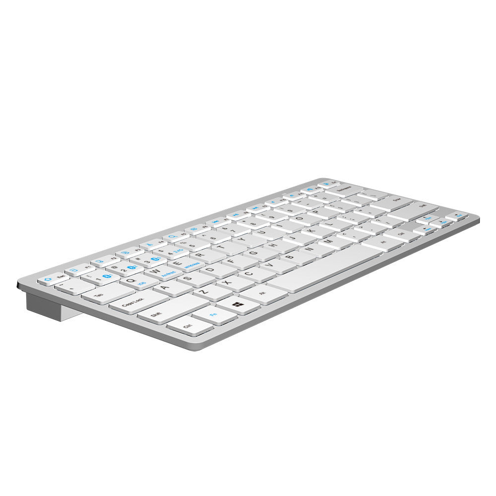 Compact Bluetooth keyboard with multi-system support Bowlift