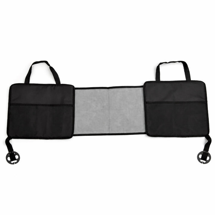 Car Backseat Mesh Organizer and Pet Barrier Bowlift