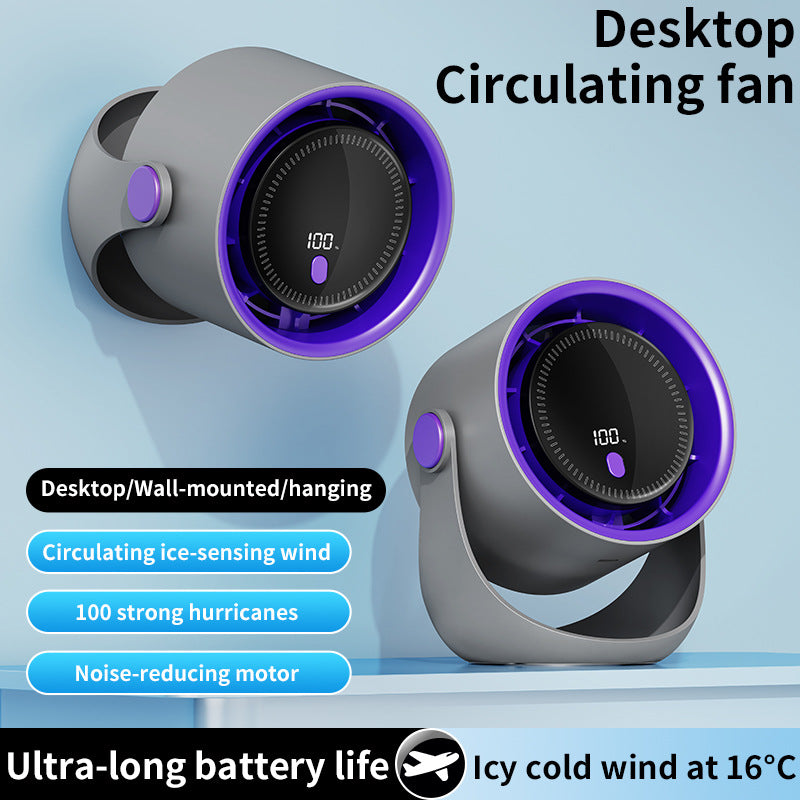 Unisex Digital Air Circulator Fan Bowlift