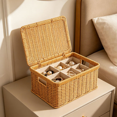 Woven Storage Basket Bowlift