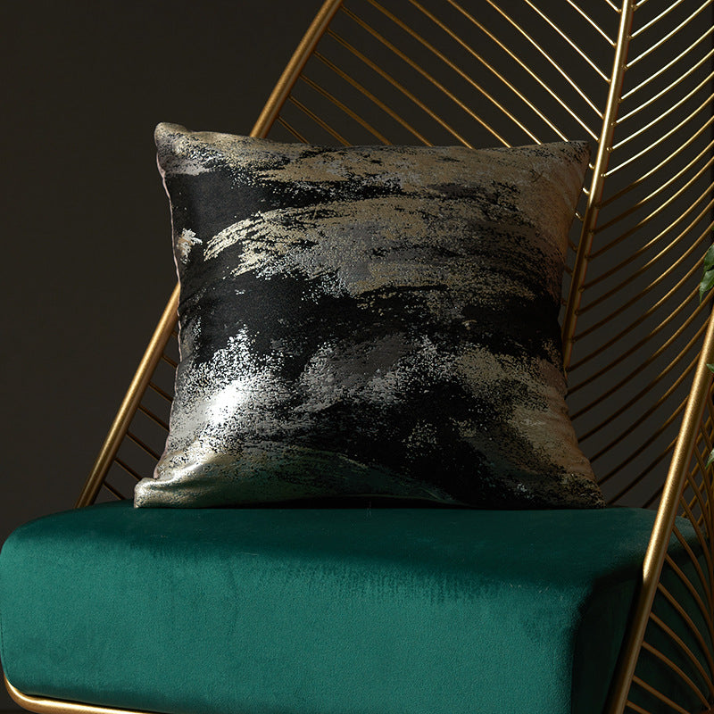 Luxurious Abstract Art Decorative Pillow