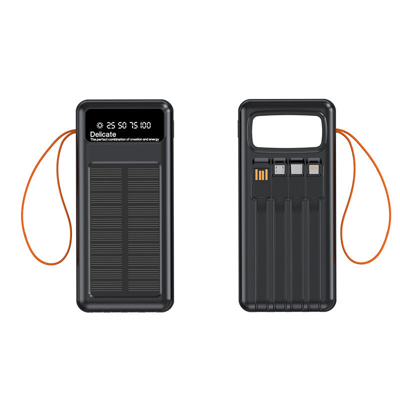 Portable Solar Power Bank with high capacity and intelligent charging technology Bowlift