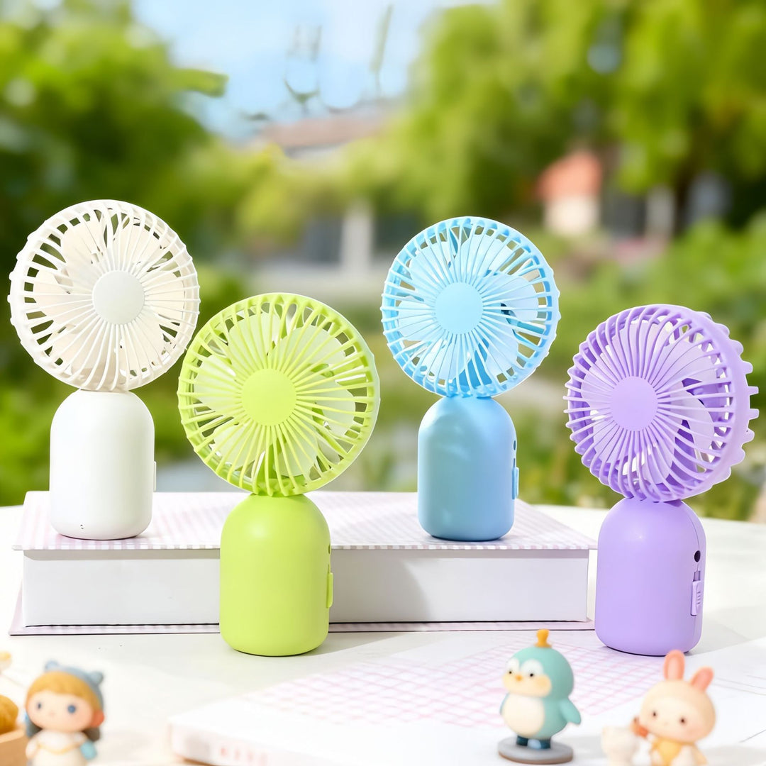 Ladies portable USB hand fan with flexible design Bowlift