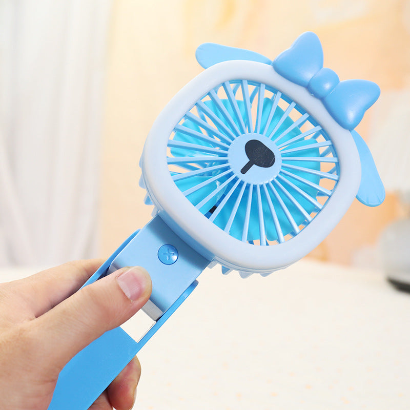 Women's Portable Design Fan with USB Connection Bowlift