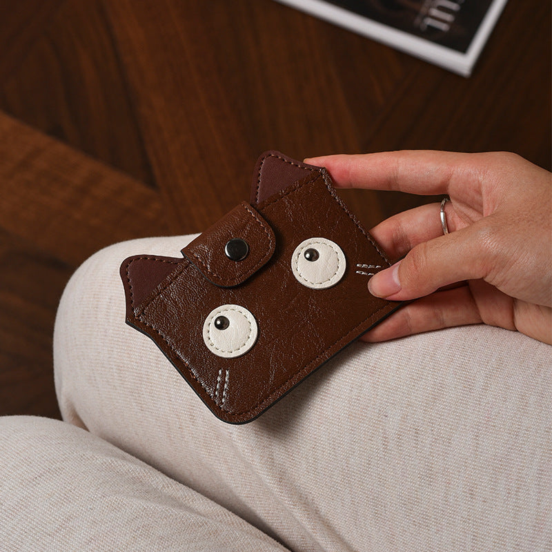 Cute Cat-Themed Coin Wallet Bowlift