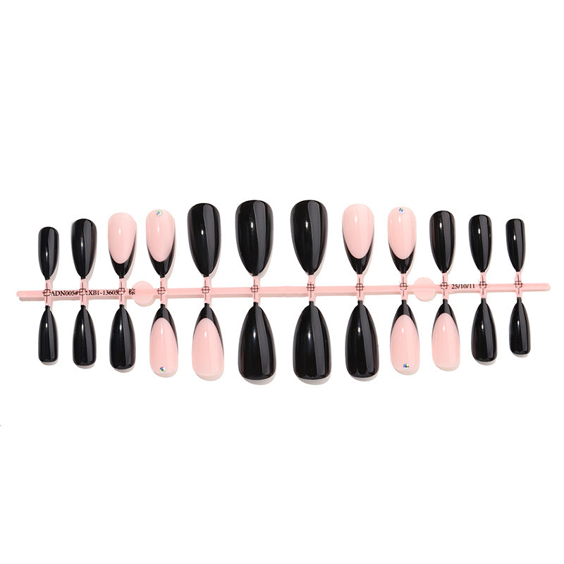 Premium Pointed Tip Press-On Nail Set Bowlift