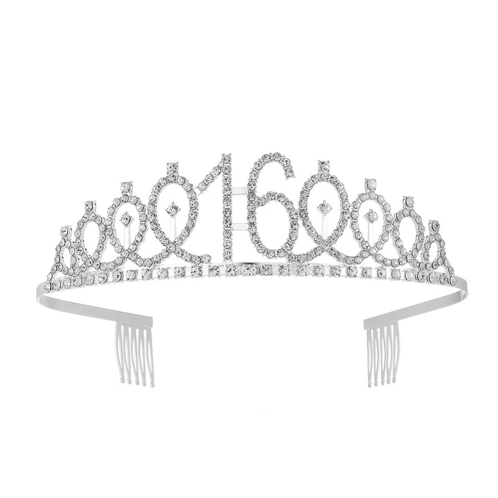 Ladies Glittering Crown with Swarovski Stones Bowlift