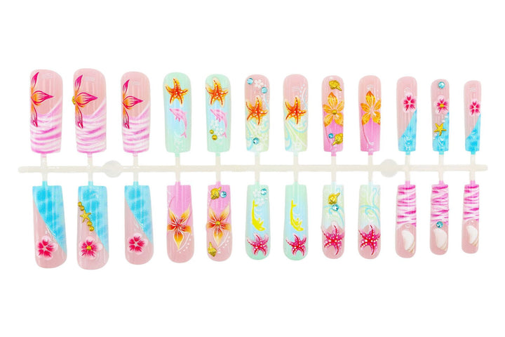 Nail set with maritime motifs Bowlift