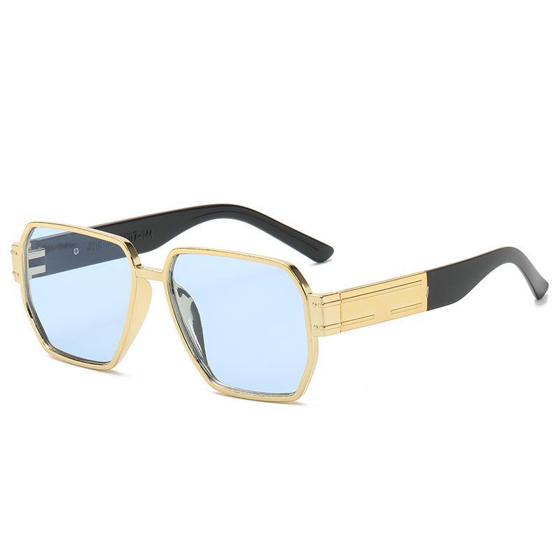 Women's modern oversized sunglasses with asymmetric frame Bowlift