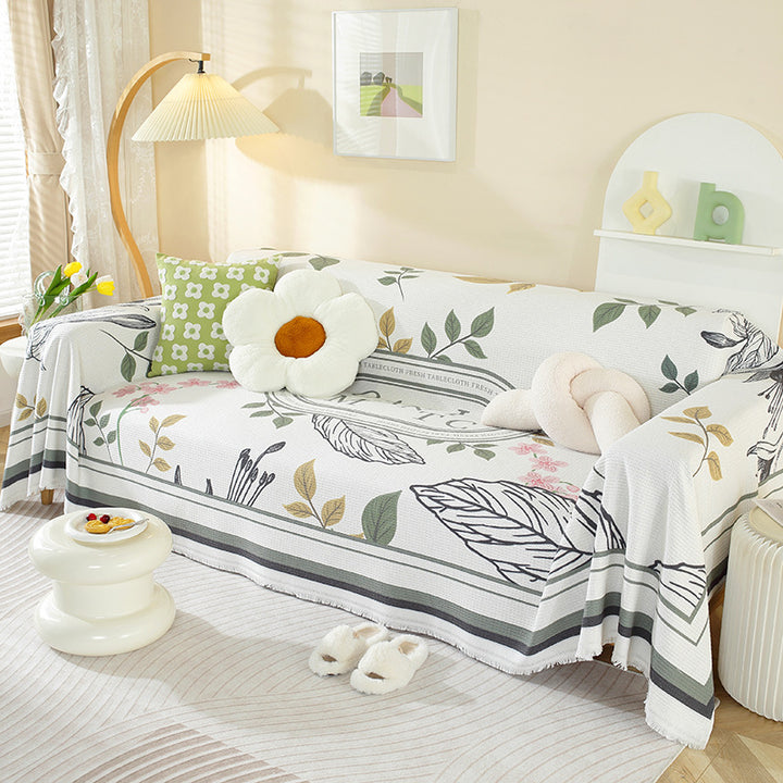 Premium Textured Sofa Throw Cover