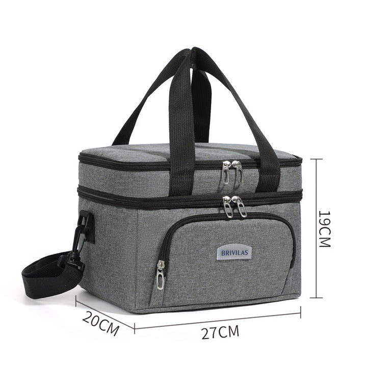 Insulated Multi-Compartment Lunch Carrier Bowlift