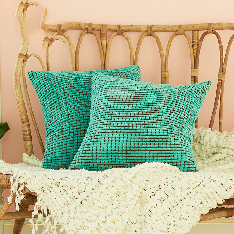 Textured Square Decorative Pillow