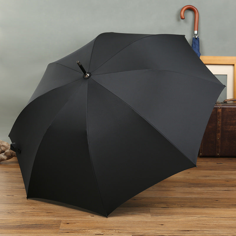 Ladies Elegant Stand Umbrella with Ergonomic Handle Bowlift