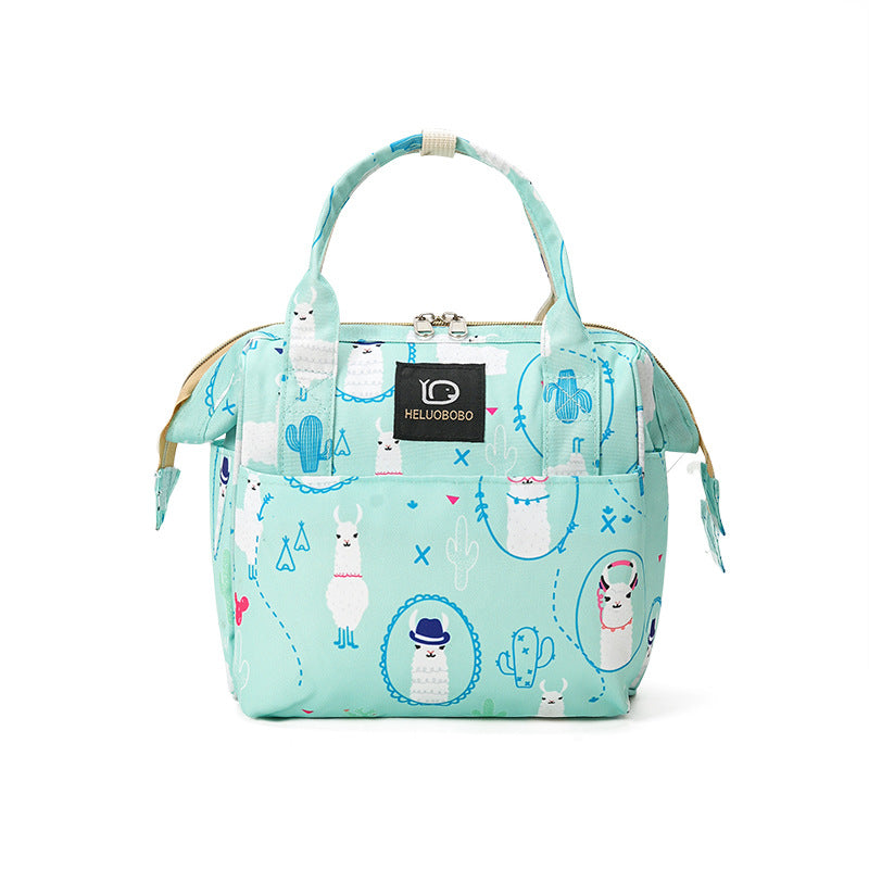 Artistic Printed Insulated Lunch Bag Bowlift