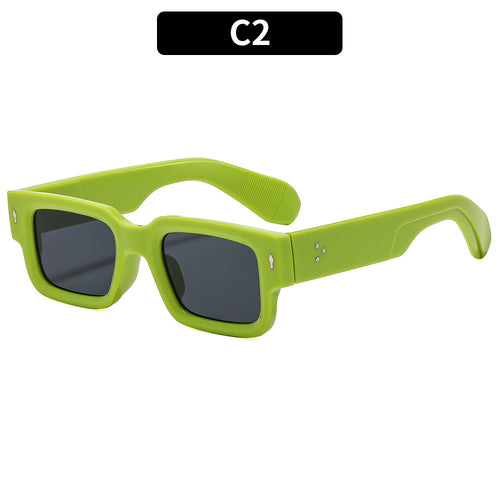 Chunky Rectangular Sunglasses
