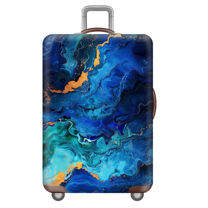Unisex nan robust hard-shell suitcase with artistic face portrait print and 360° wheels Bowlift
