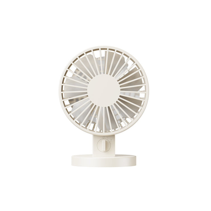 Ladies portable mini table fan with height-adjustable base Bowlift