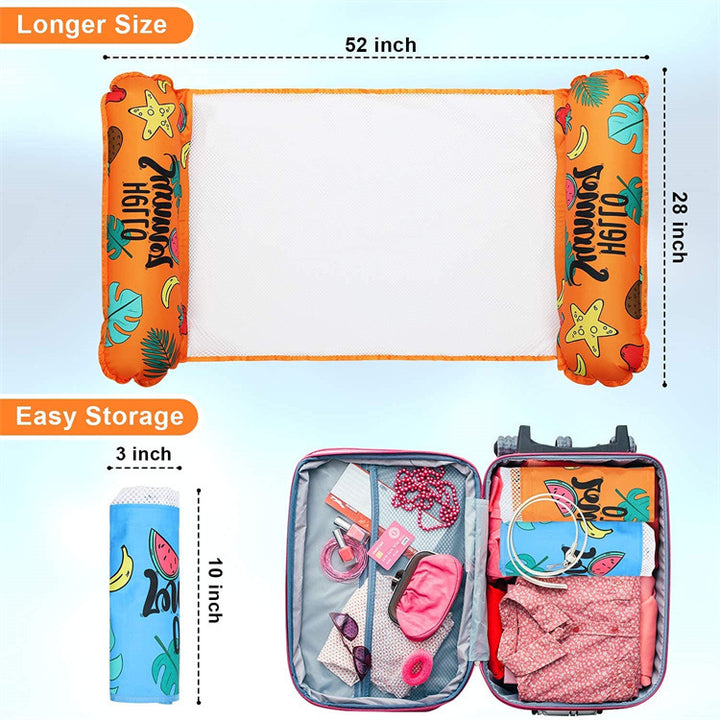 Women inflatable lounge with transparent net Bowlift