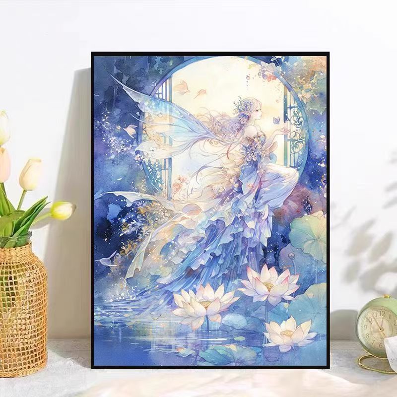 Ethereal Fantasy Artwork Canvas Print Bowlift