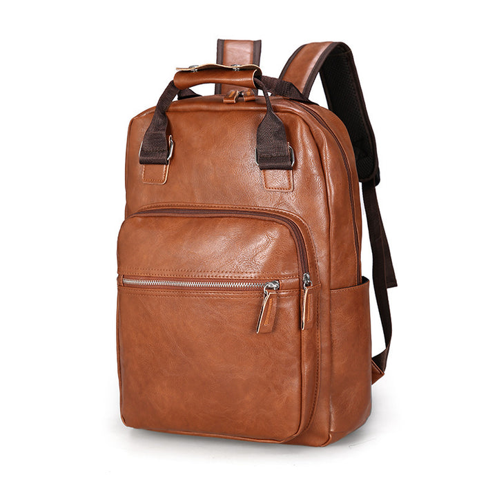 Elegant Backpack Made of High-Quality Leather Bowlift