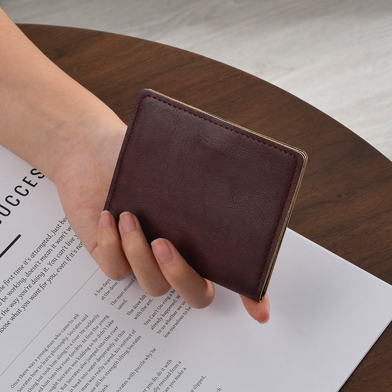 Compact Leather Card Holder Bowlift