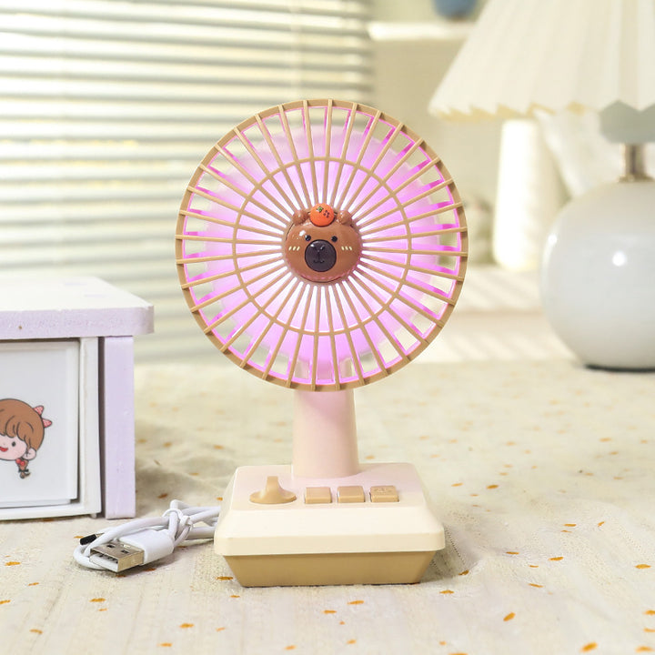 Women portable Mini Fan Bowlift