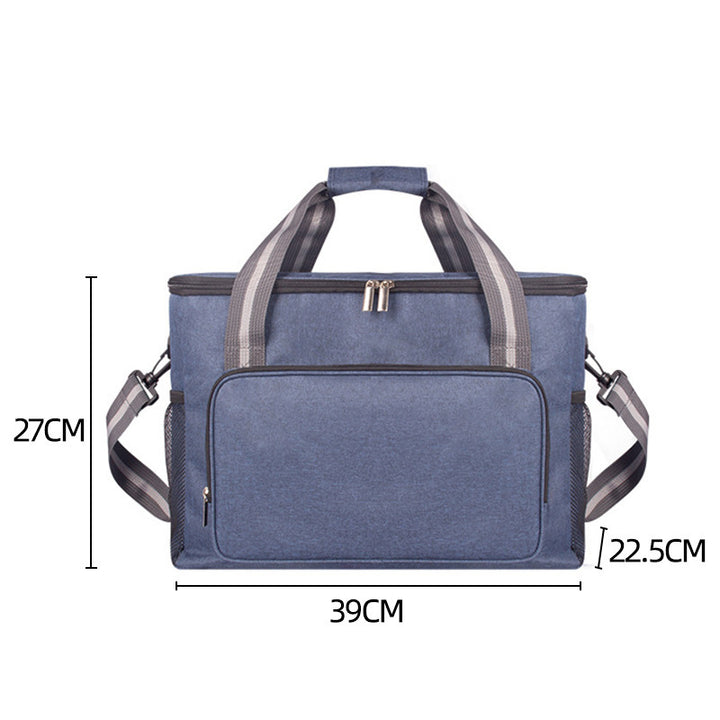 Women's multifunctional cooler bag with additional side pocket Bowlift