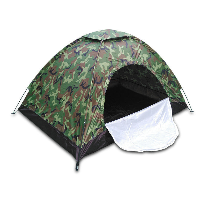 Unisex Portable Camping Tent with Camouflage Pattern Bowlift
