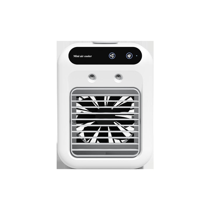 Unisex portable mini air cooler with USB operation and integrated evaporation function Bowlift