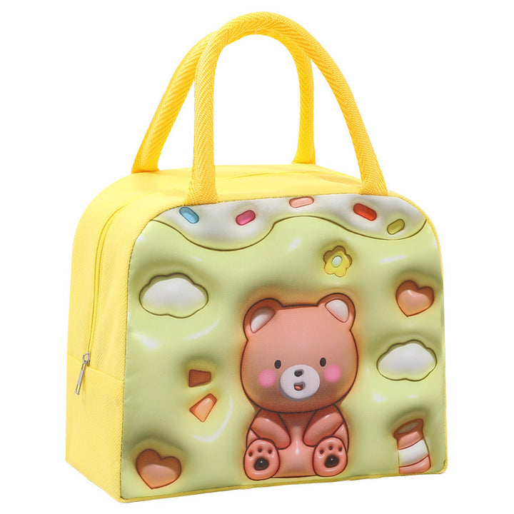 Insulated cooler bag with cute cat design Bowlift