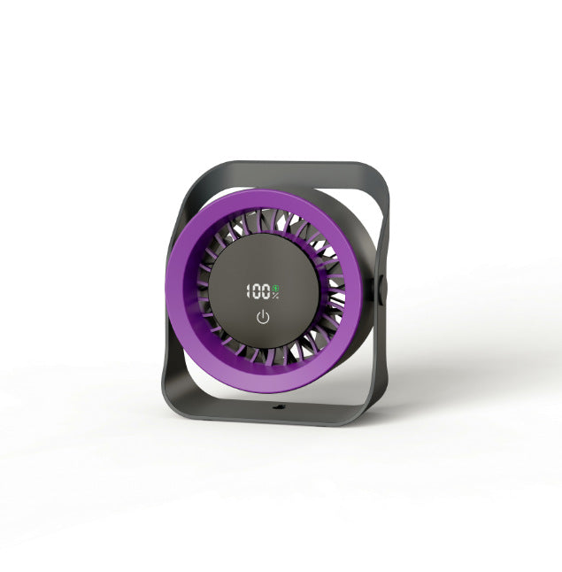 Women's Portable High-Performance Fan with Digital Power Display Bowlift