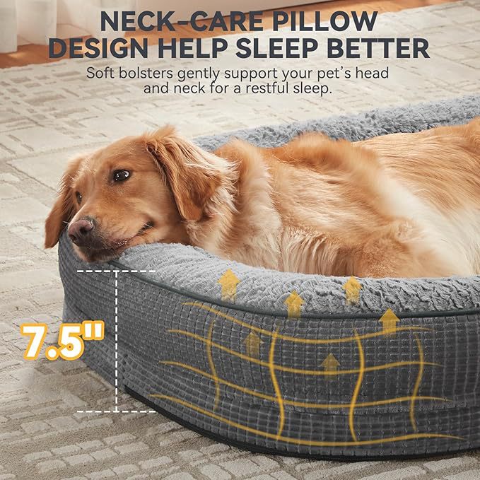 Orthopedic Support  Lounger   Dog Bed