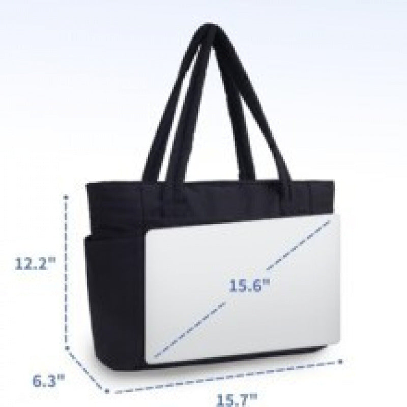 Everyday Laptop Bag with Integrated Organizer Bowlift