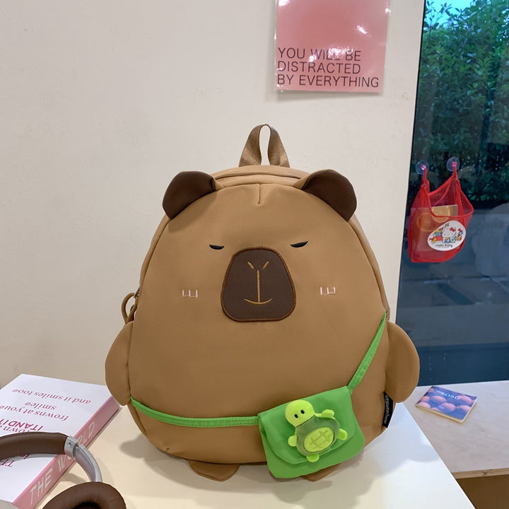Backpack with Unique Animal Design and Many Compartments Bowlift