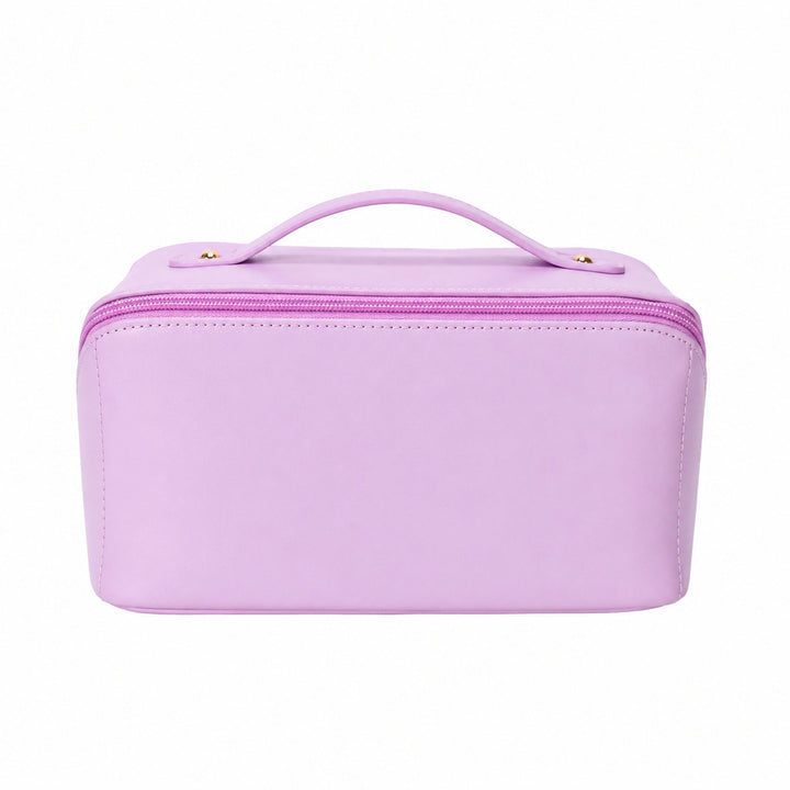 Elegant Cosmetic Bag Made of Artificial Leather Bowlift