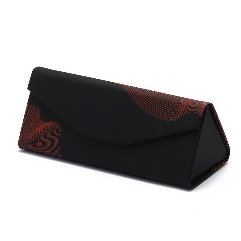 Protective Folding Hard-shell Triangular Eyewear Case Bowlift