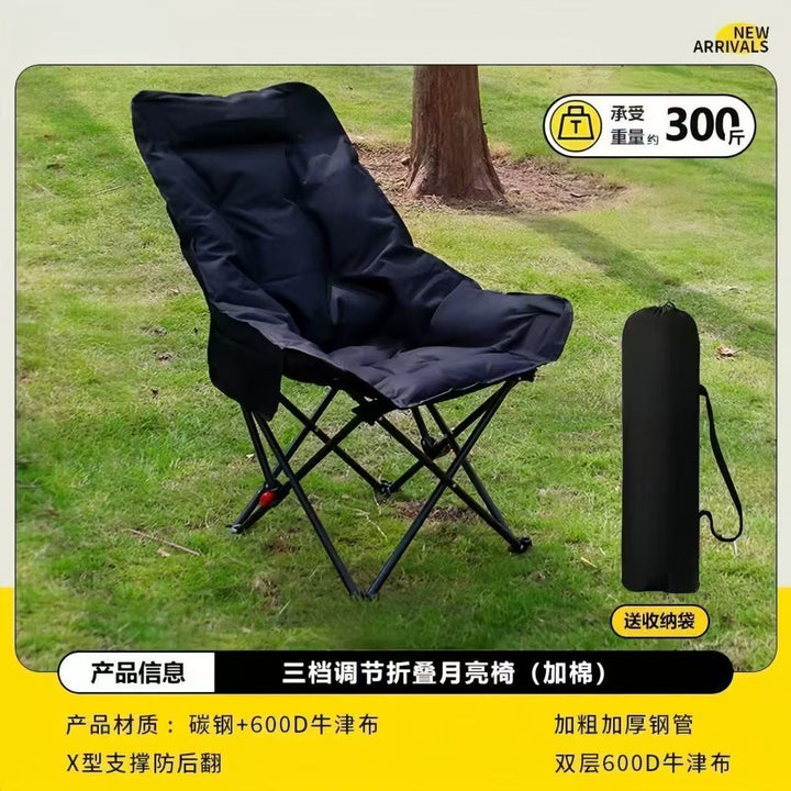 Women's Foldable Comfort Chair with Padded Backrest Bowlift