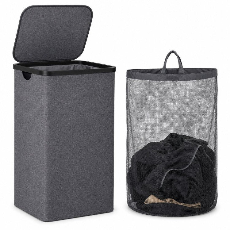 Multifunctional storage box with removable lid and carrying handles Bowlift