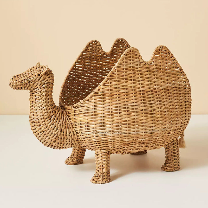 Playful storage basket in the shape of a turtle Bowlift