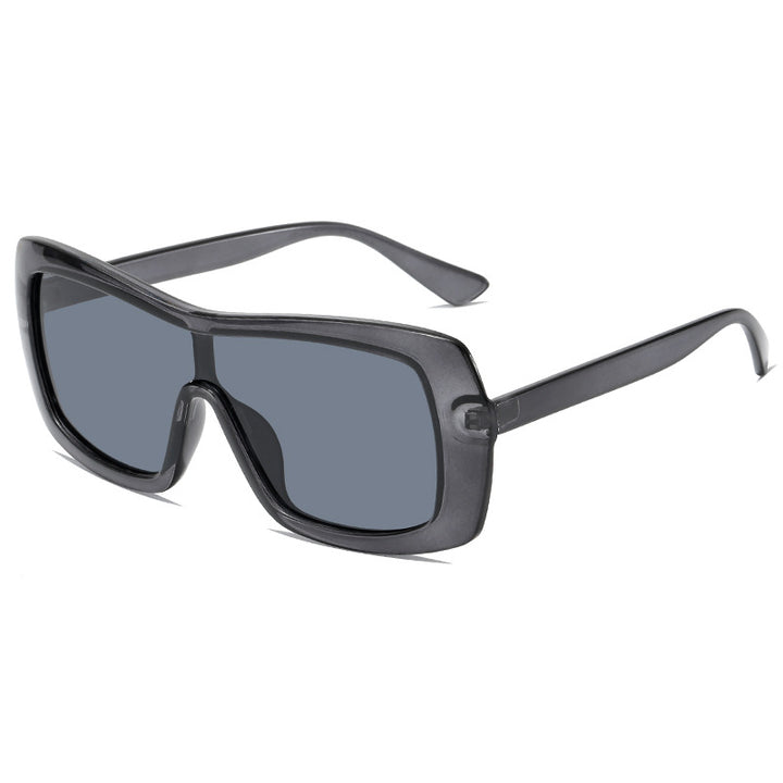 Women's stylish oversized sunglasses in futuristic design Bowlift