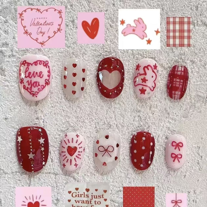 Stylish Press-On Nail Wraps Bowlift