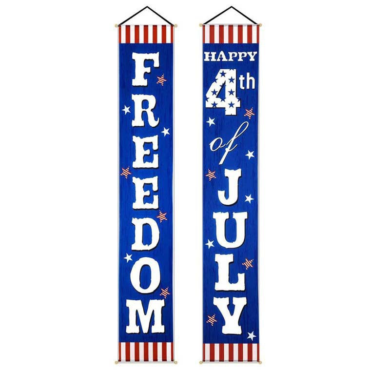 Unisex nan hanging patriotic door banner set Bowlift