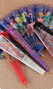 Ladies Elegant Hand Fan Bowlift