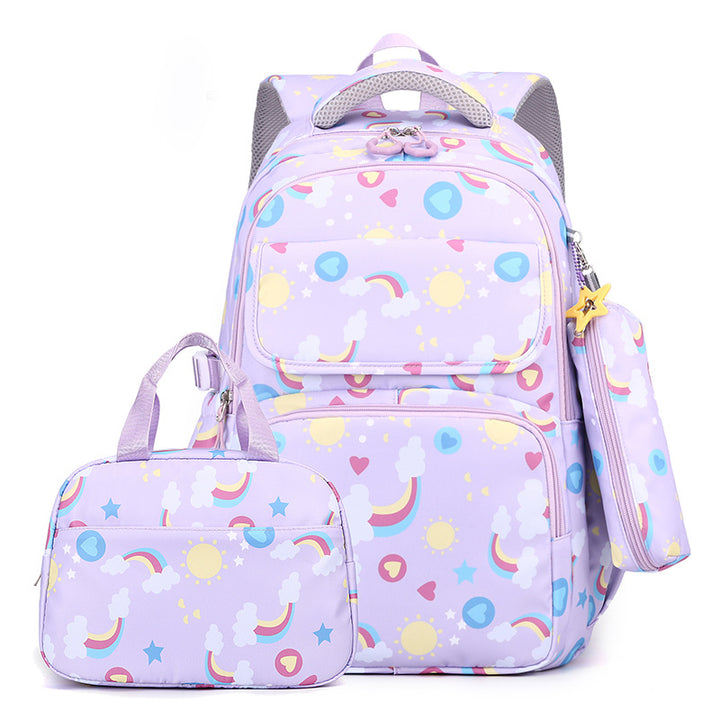 Playful school backpack with detachable accessories Bowlift